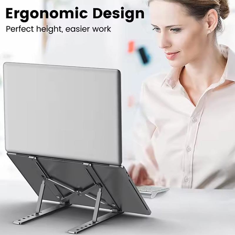 پایه نگهدارنده لپ تاپ و تبلت مدل تاشو