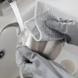 اسکاچ و دستمال توری مدل دو لایه بسته 5 عددی
