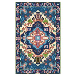 فرش مخمل نادی طرح سنتی کد o163